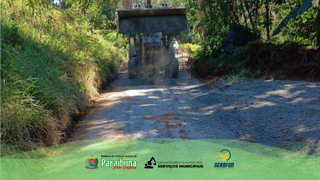 Prefeitura recebe agradecimentos pelas melhorias na estrada do bairro dos Pimentas