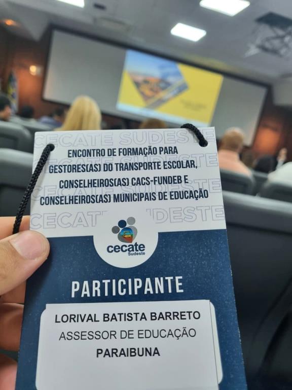Servidores de Paraibuna participam de capacitação para aprimorar a gestão do transporte escolar