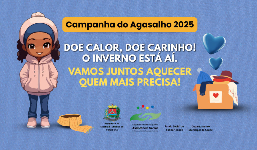 Fundo Social antecipa entrega de agasalhos e cobertores a famílias mais vulneráveis de Paraibuna