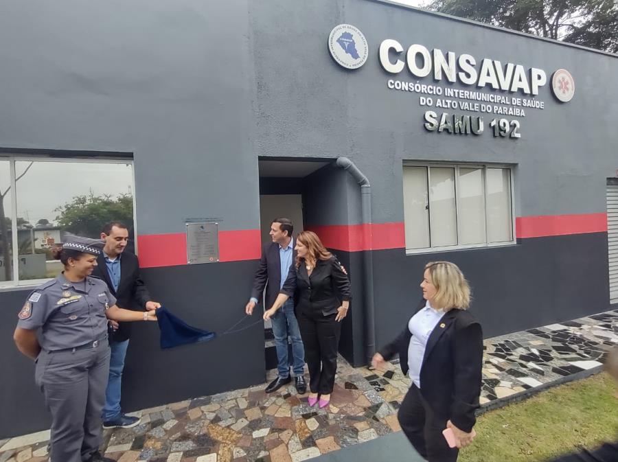 Nova sede do Consavap, responsável pelo atendimento do SAMU, é inaugurada em SJCampos