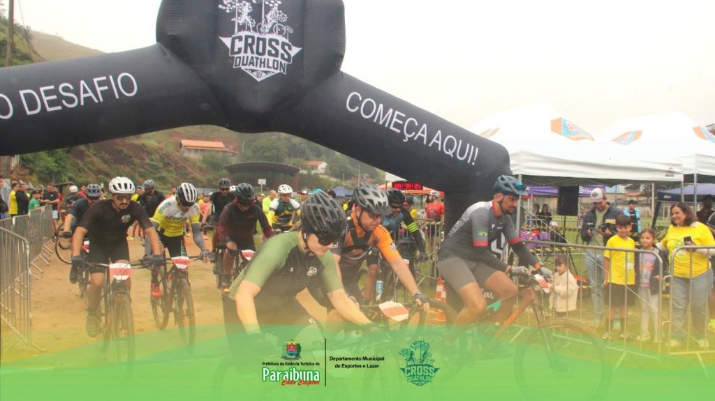 Circuito Cross Duathlon 2026 reúne 200 atletas na Estância Turística de Paraibuna