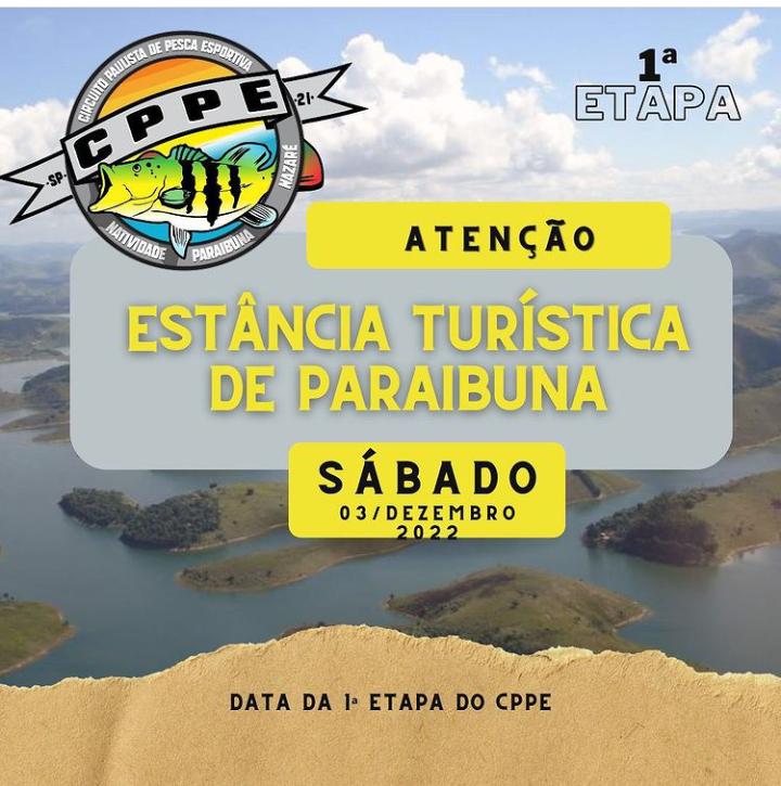 Estância Turística de Paraibuna sedia etapa do Circuito Paulista de Pesca Esportiva, neste sábado (03)