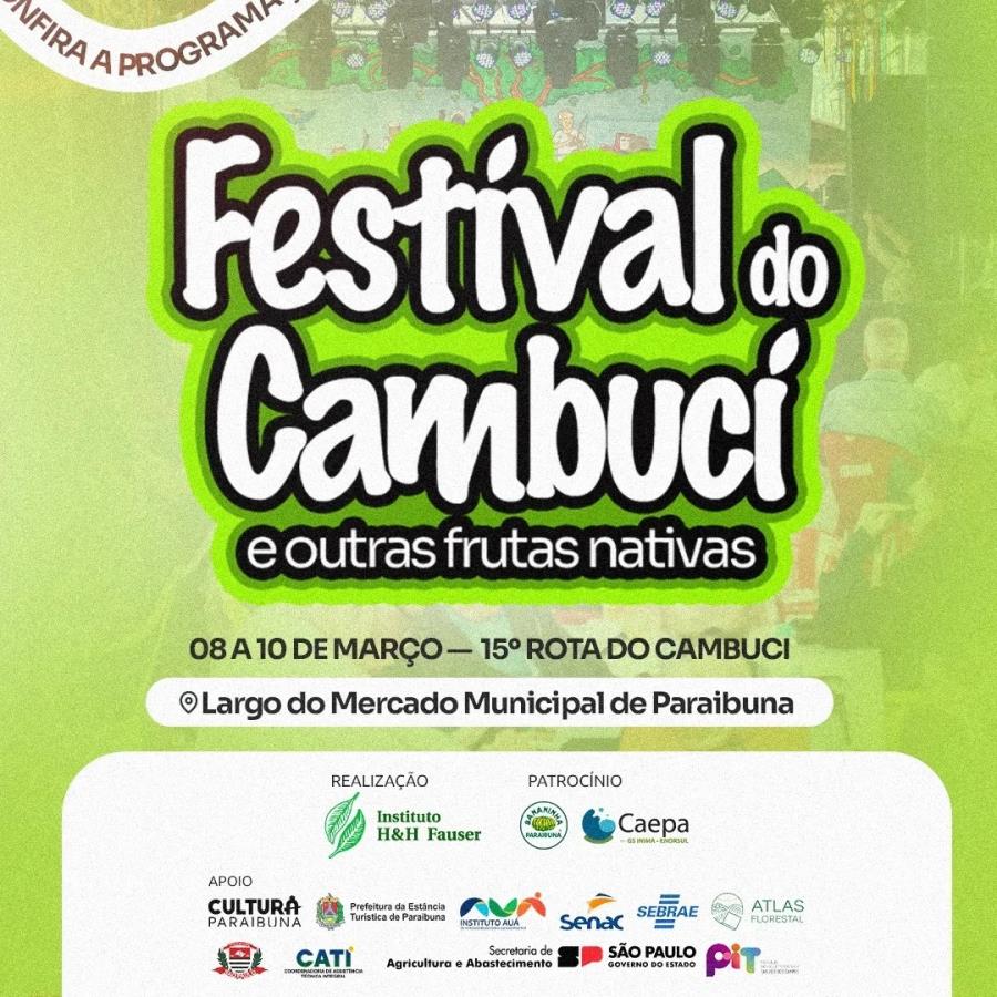 Festival gastronômico marca o início da colheita do cambuci na Estância Turística de Paraibuna