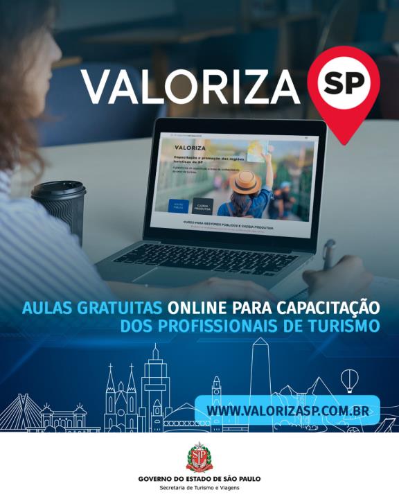Profissionais do Turismo de Paraibuna podem se capacitar em plataforma online
