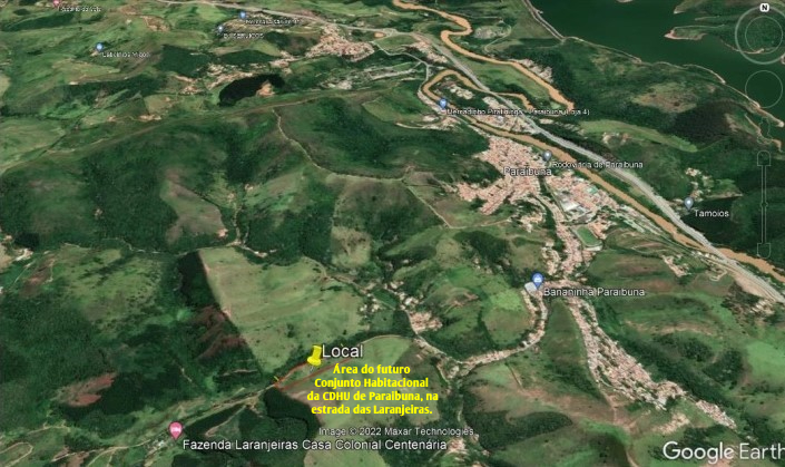 Mais um passo importante para a construção das casas populares (CDHU de Paraibuna)
