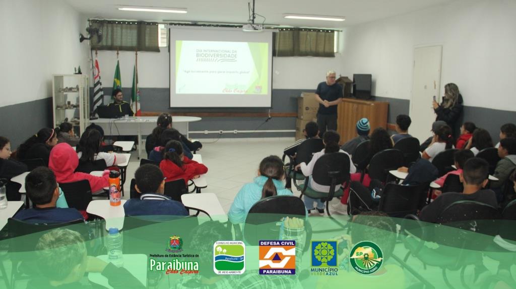 CMMA promove palestra sobre biodiversidade e preservação ambiental para alunos da EMEF Irmã Zoé