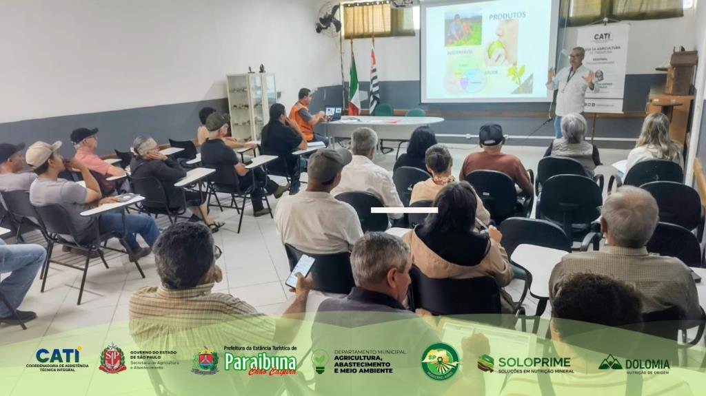 Produtores rurais aprimoram conhecimentos em capacitação promovida pela Prefeitura e CATI