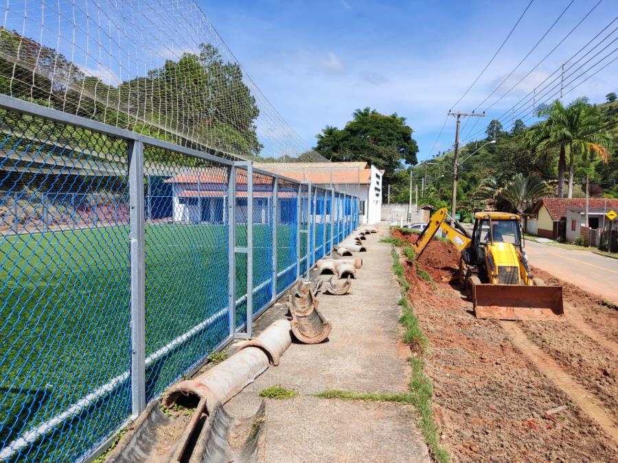 Bairro Vila Amélia e quadra Society recebem obras de melhorias e ampliação de infraestrutura