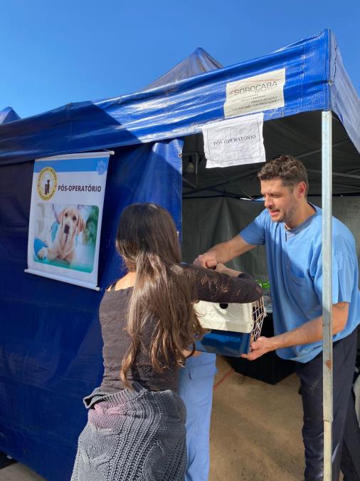 Bairro do Espírito Santo e região foram beneficiados com cerca de 200 castrações gratuitas de cães e gatos