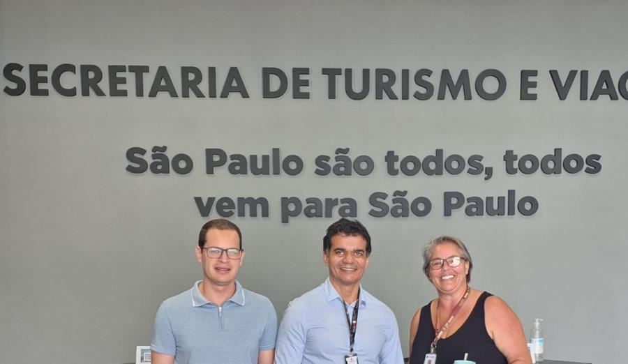 Em reunião na Secretaria de Turismo do estado, Paraibuna se destaca com projeto das Rotas Cênicas.