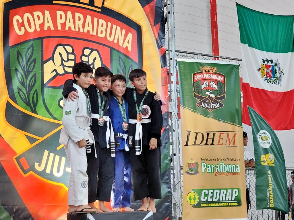 1ª Copa Paraibuna de Jiu-Jitsu reúne 350 atletas de toda a região