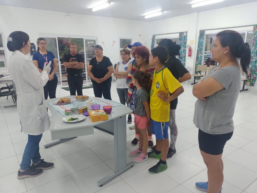 Equipe da Saúde realiza avaliação antropométrica para moradores da Vila Amélia