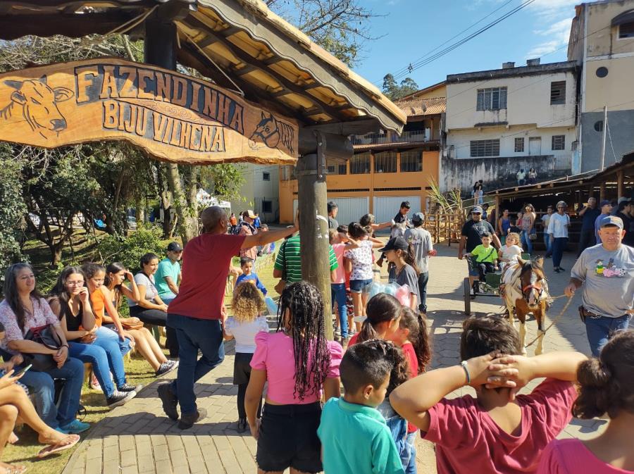 Fazendinha “Biju Vilhena” é sucesso de público durante programação de aniversário de Paraibuna