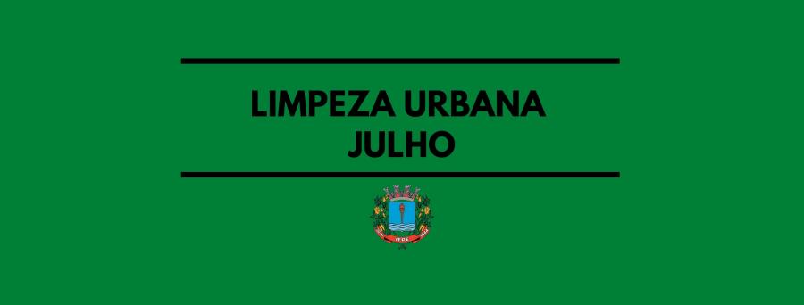 Prefeitura de Iepê comunica calendário de limpeza urbana de julho