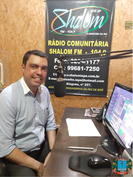 Quinta-feira tem programa Fala Prefeito na Rádio Shalom