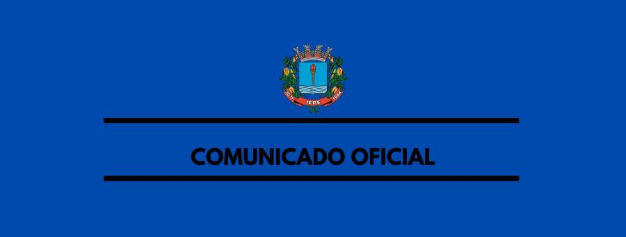 Comunicado Oficial
