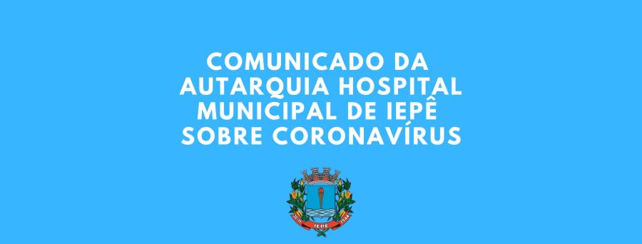 Hospital de Iepê restringe visitas a pacientes