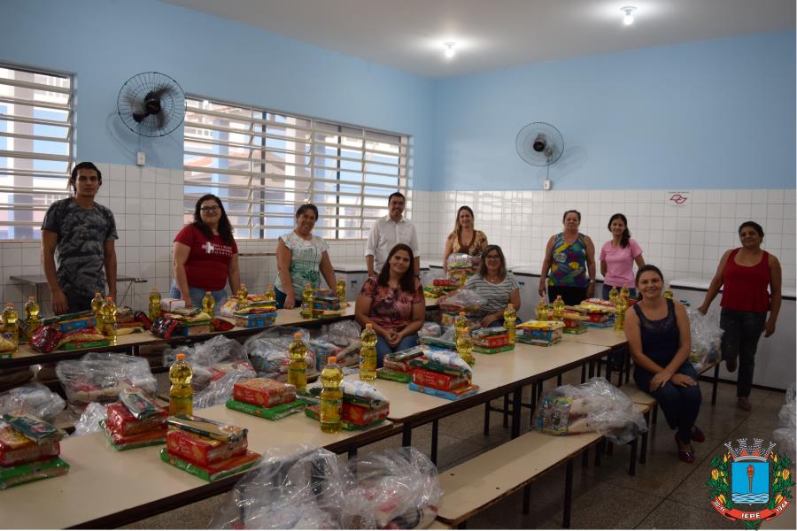 Prefeitura de Iepê doa alimentos para alunos em situação de vulnerabilidade social