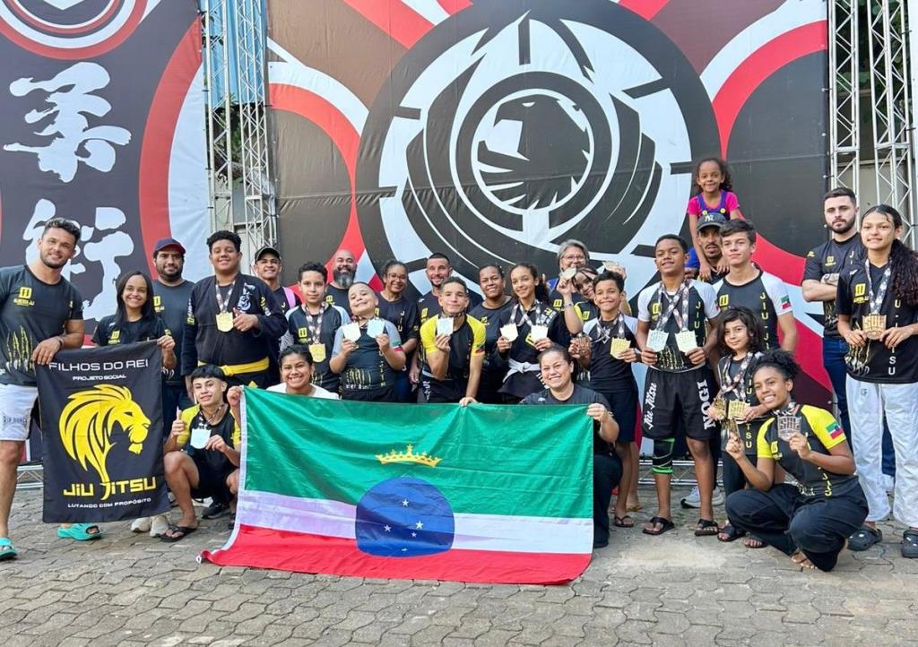 Projeto Filhos do Rei conquista medalhas no Sul-Americano de Jiu-Jitsu em São Paulo