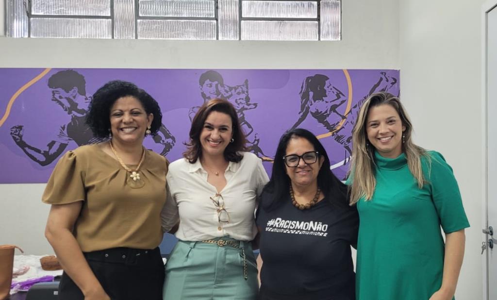Secretaria da Mulher, Família e Direitos Humanos recebe representantes do Instituto Gama de Abrantes