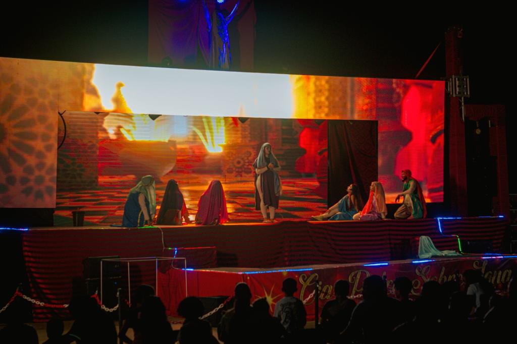 Auto de Natal leva teatro, circo e música à Praça 7 de Setembro nesta quarta-feira (3)