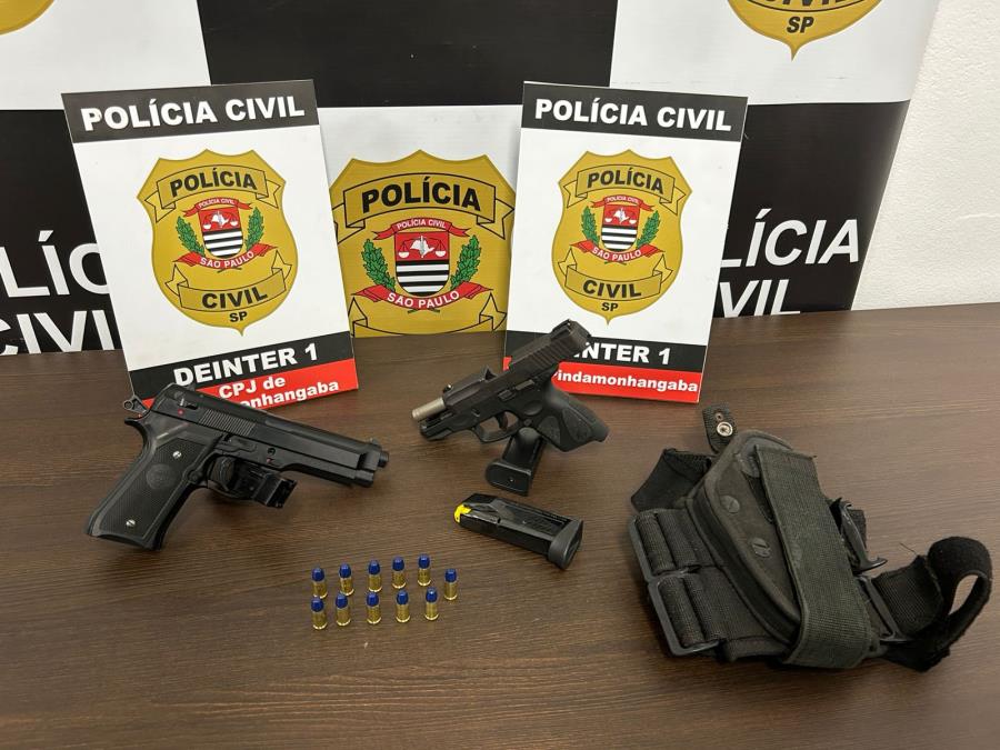 Polícia Civil cumpre mandado e prende autor de disparo contra colégio particular em Pindamonhangaba