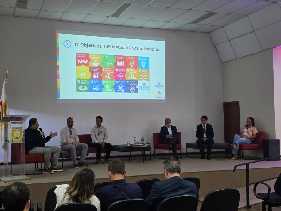 Prefeitura de Pinda promove intercâmbio técnico sobre ODS com especialistas de Santos