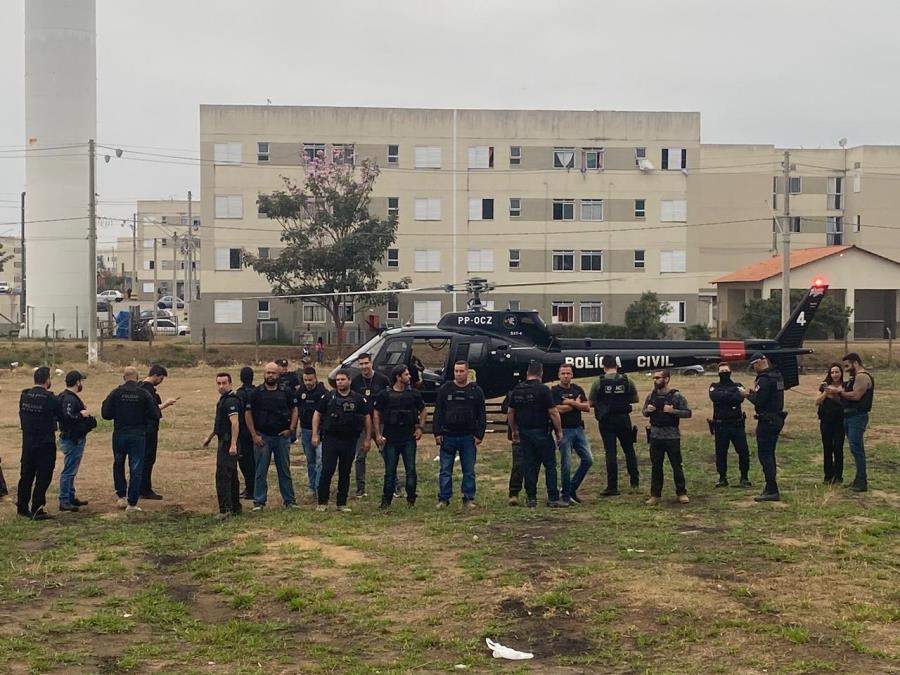 GCM de Pinda apoia Polícia Civil na “Operação Hydra” contra o crime organizado