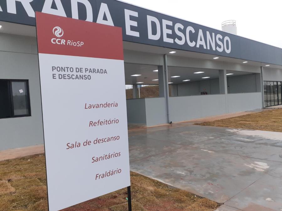 CCR RioSP inaugura primeiro Ponto de Parada e Descanso para caminhoneiros da Via Dutra, em Pindamonhangaba