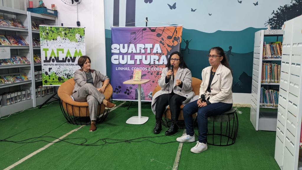 Quarta Cultural reúne literatura, música, poesia e memória na Biblioteca Rômulo Campos D’Arace