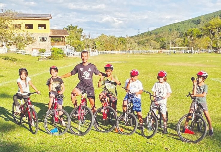 Escola de Esportes inicia projeto de Ciclismo no Ribeirão Grande