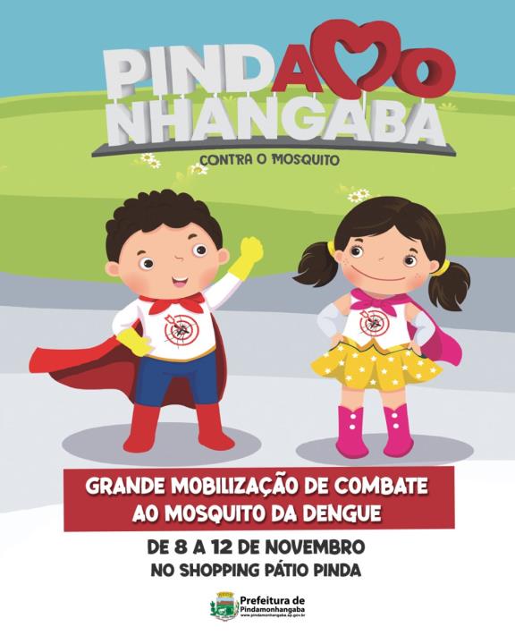 04/11 - Pinda realiza semana de mobilização no combate contra a dengue