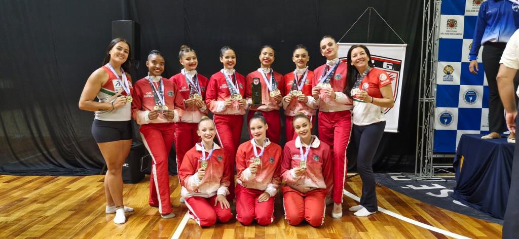 Equipe de Ginástica Rítmica conquista excelentes resultados no Campeonato Estadual e se prepara para Brasileiro