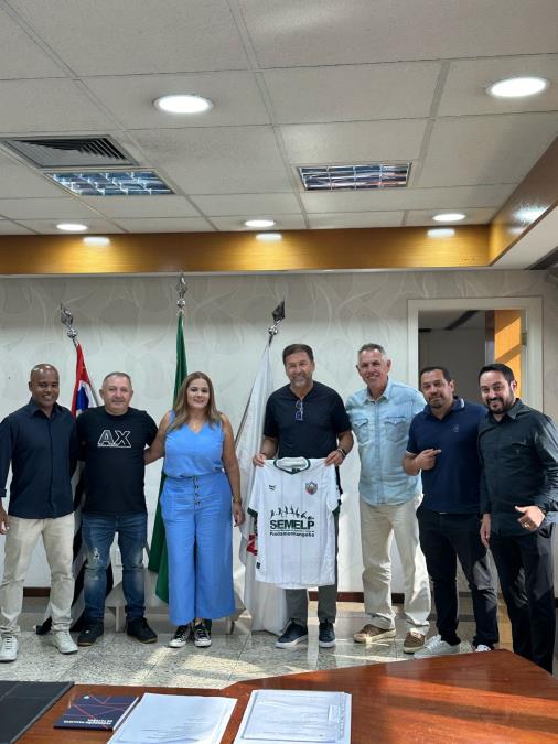 05/03 - Pinda FC firma parceria com o Corinthians para impulsionar o futebol da cidade