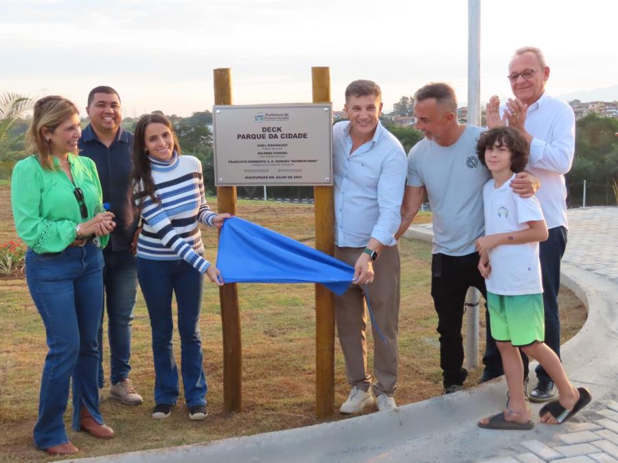 Prefeitura de Pinda inaugura Deck do Parque da Cidade