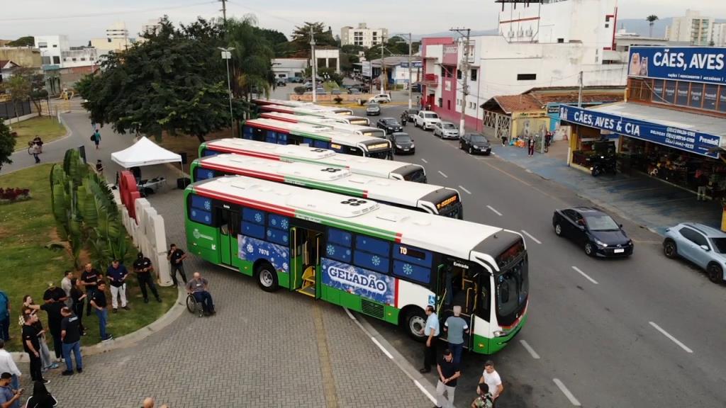 Pinda lança Geladão com 14 novos ônibus com ar-condicionado