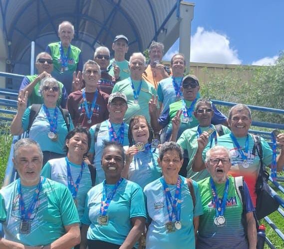 Pinda conquista várias medalhas nos Jogos Taubateanos do Idoso