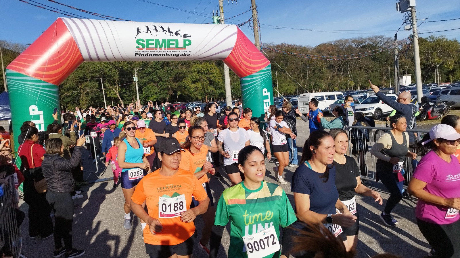 Circuito de Corrida de Rua reúne 1.200 pessoas no Parque da Cidade