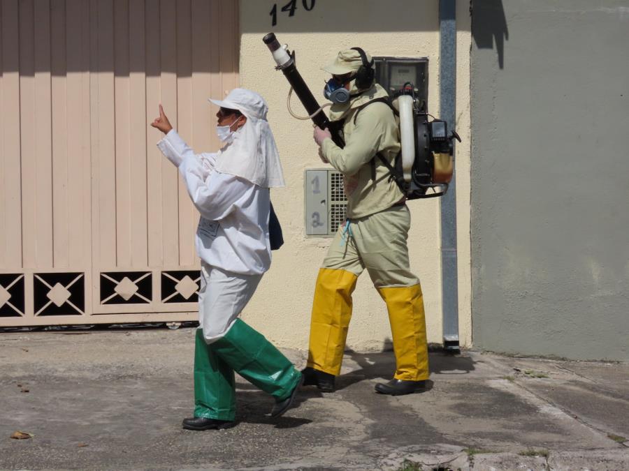 Pinda realiza ações de combate à dengue nos bairros Jardim Mariana, Liberdade e Vale das Acácias