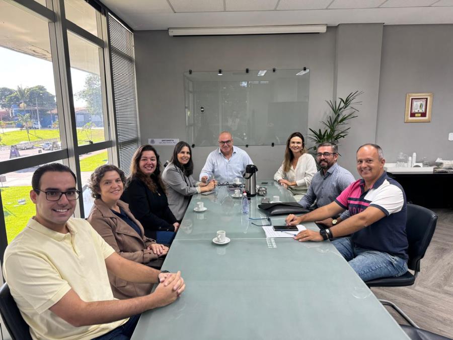 Prefeitura de Guararema visita Pinda e conhece ações de inovação e tecnologia