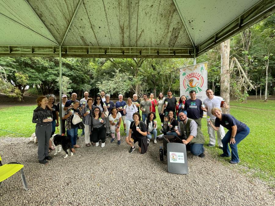 Prefeitura promove 3° treinamento Programa do Composta Pinda