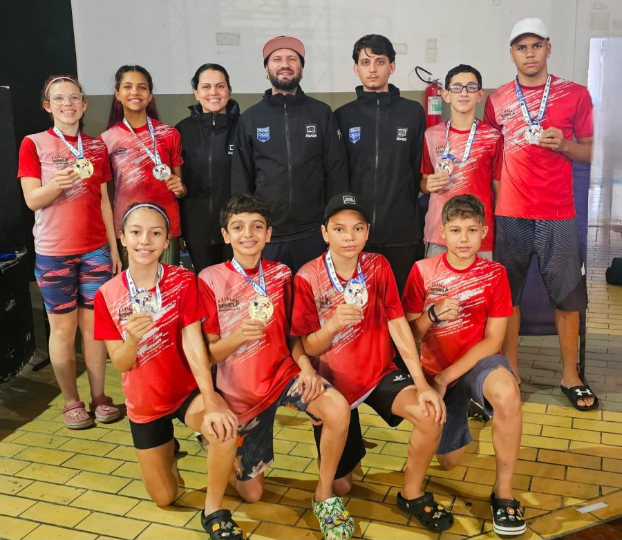 Taekwondo de Pinda conquista sete medalhas no 29º Brazil Open