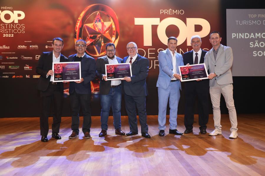 09/12 - Pindamonhangaba fica entre os 3 Top Destinos Turísticos do Estado de São Paulo