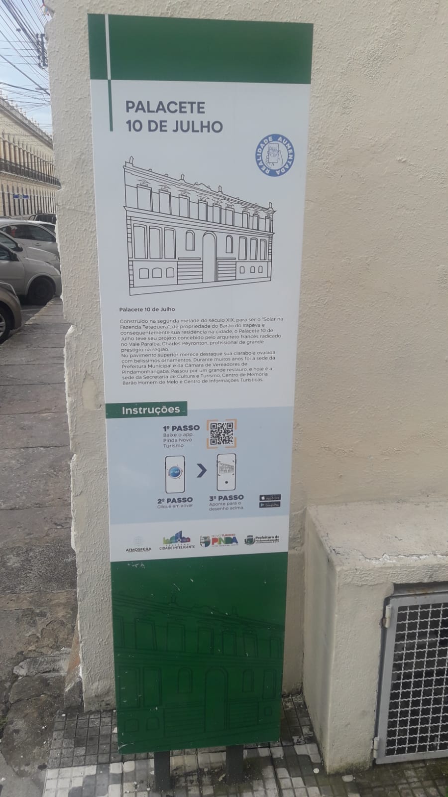 10/02 - Totens de realidade aumentada complementam experiência do turista em Pinda