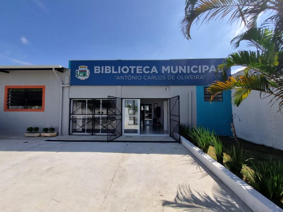 Prefeitura inaugura Biblioteca Municipal "Antônio Carlos de Oliveira", no Castolira