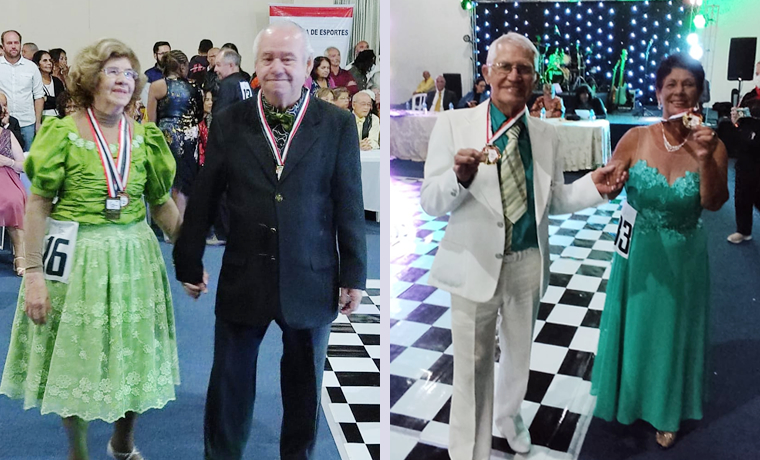 Dança de Salão dos JOMI é atração da noite deste domingo em Pindamonhangaba