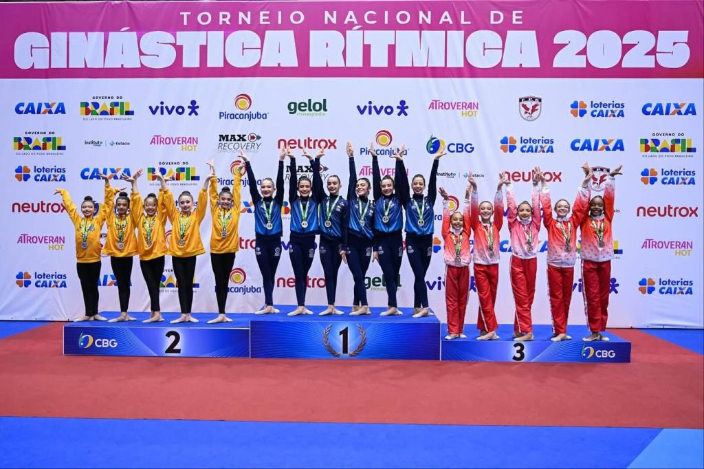 Ginastas de Pindamonhangaba conquistam excelentes resultados no Torneio Nacional