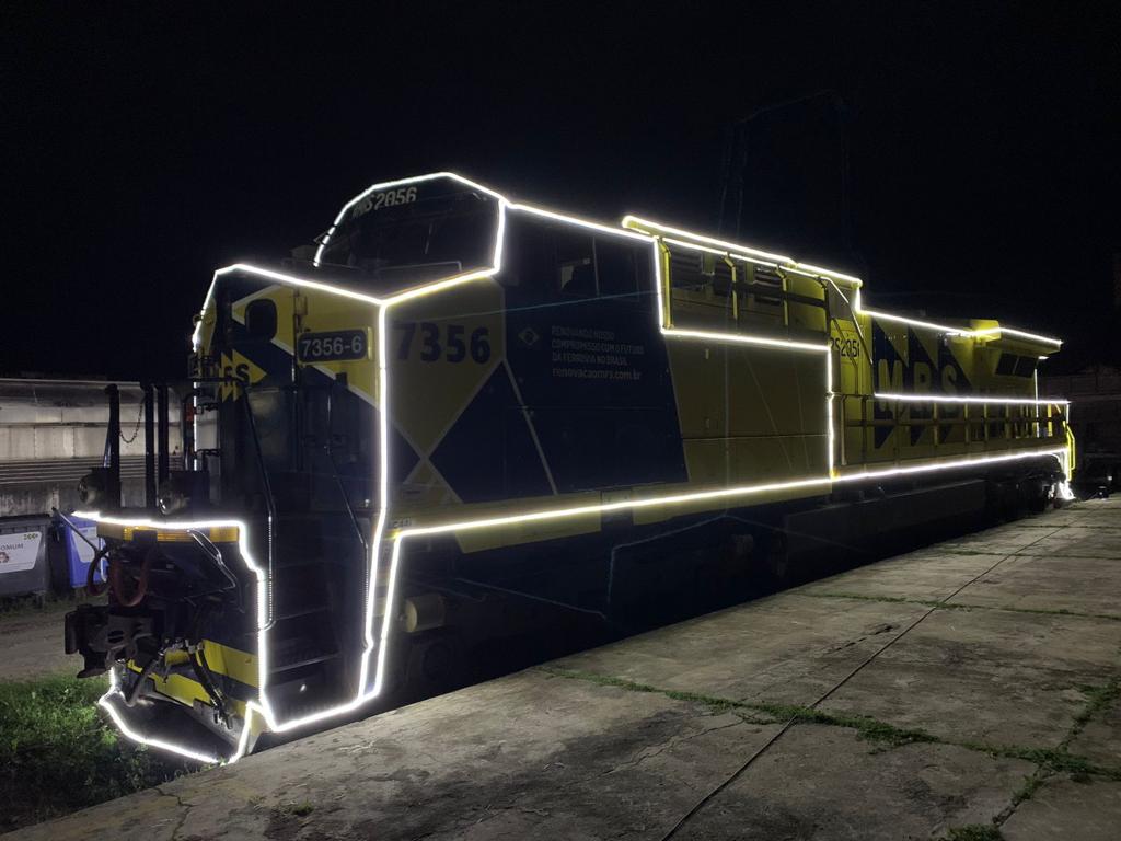 13/12 - Trem Iluminado MRS chega a Pinda nesta quinta-feira para encantar ainda mais o Natal