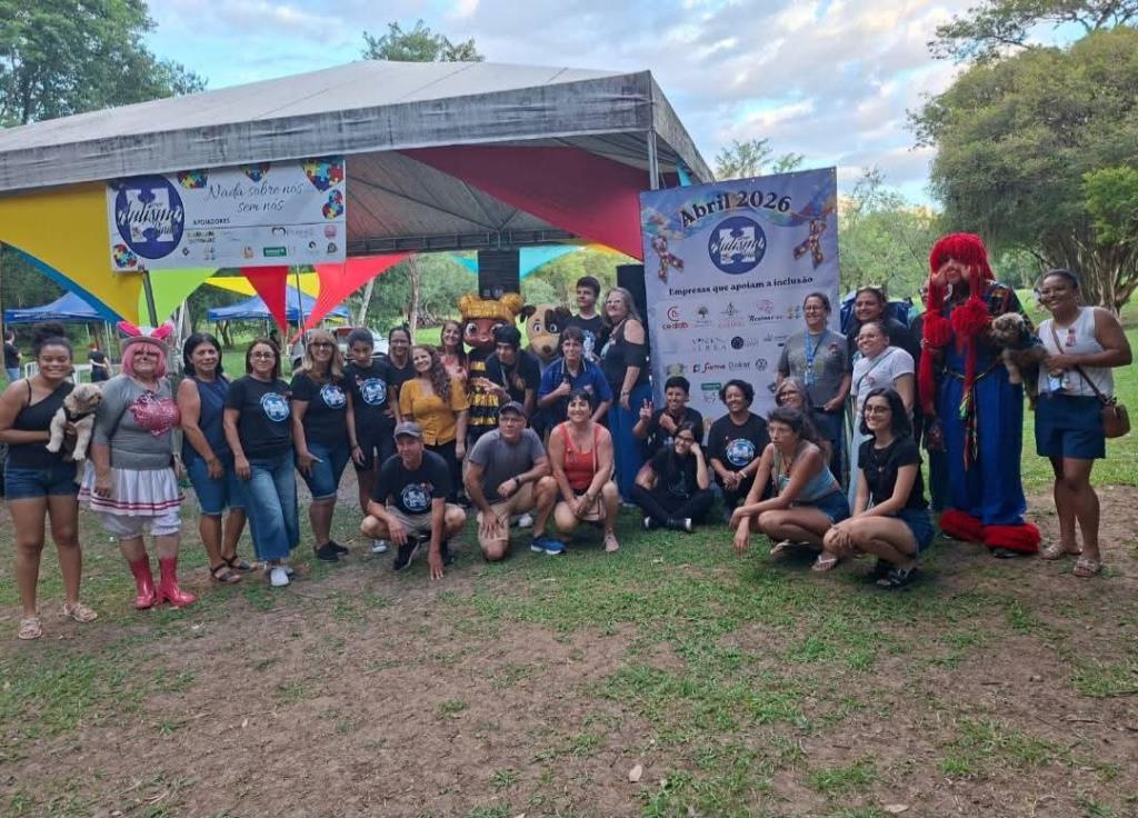 Piquenique Inclusivo reúne famílias e reforça conscientização sobre o autismo em Pinda