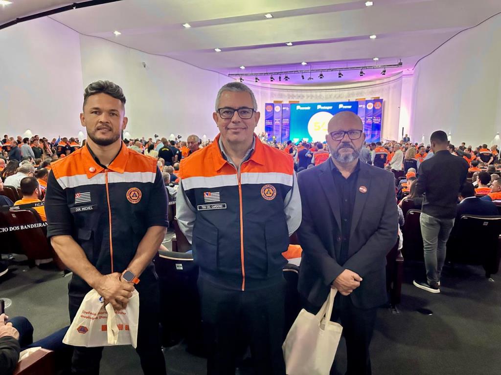 Pindamonhangaba marca presença na celebração dos 50 anos da Defesa Civil do Estado de São Paulo